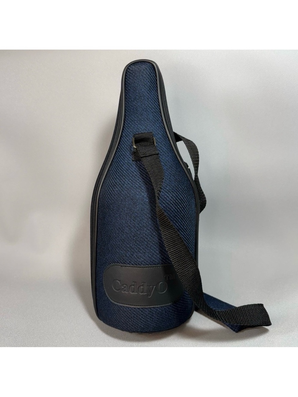 CaddyO Wine Bottle Carrier Carrying Bag with Adjustable Strap